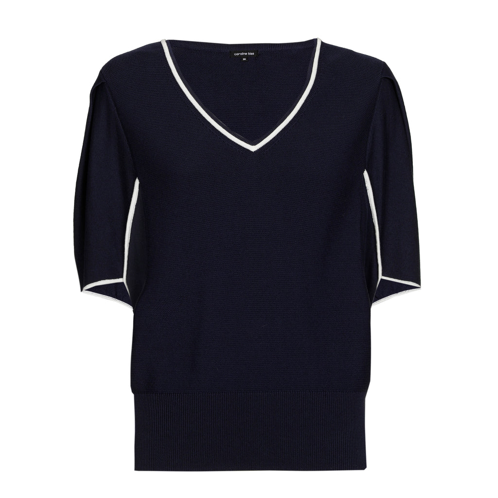 Pulls blauw Caroline Biss