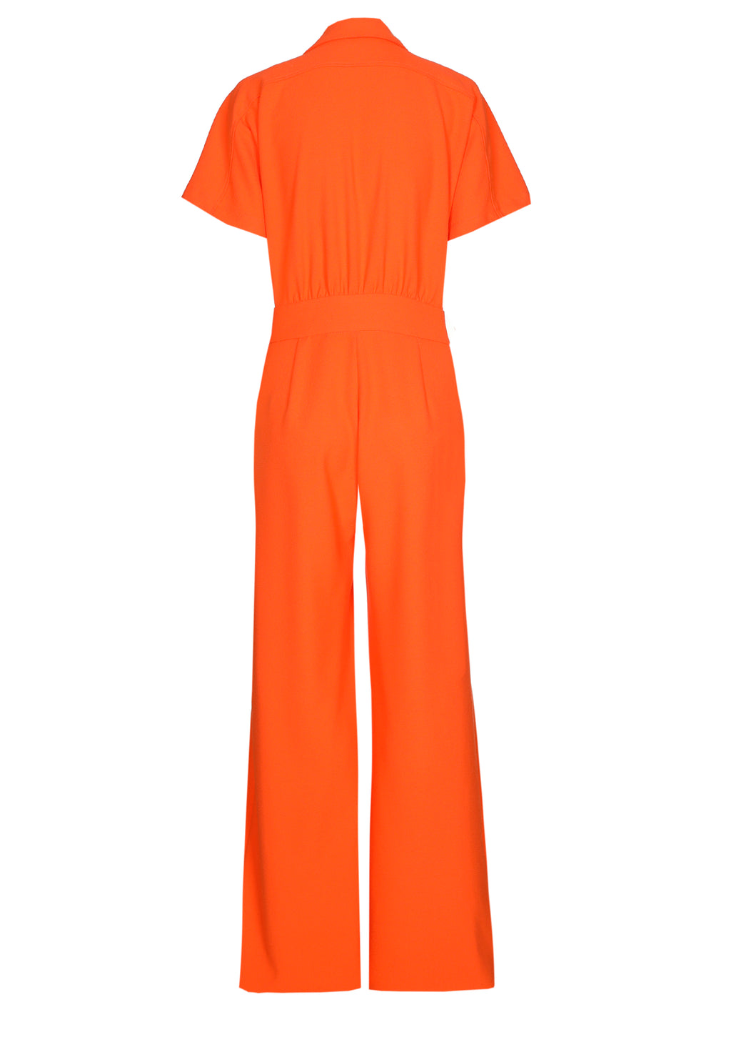 Jumpsuits korte mouw oranje Caroline Biss