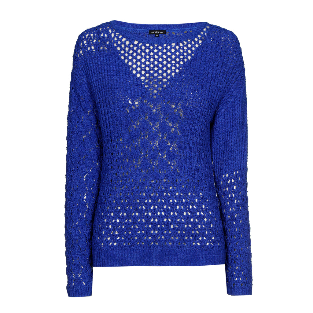 Pulls blauw Caroline Biss