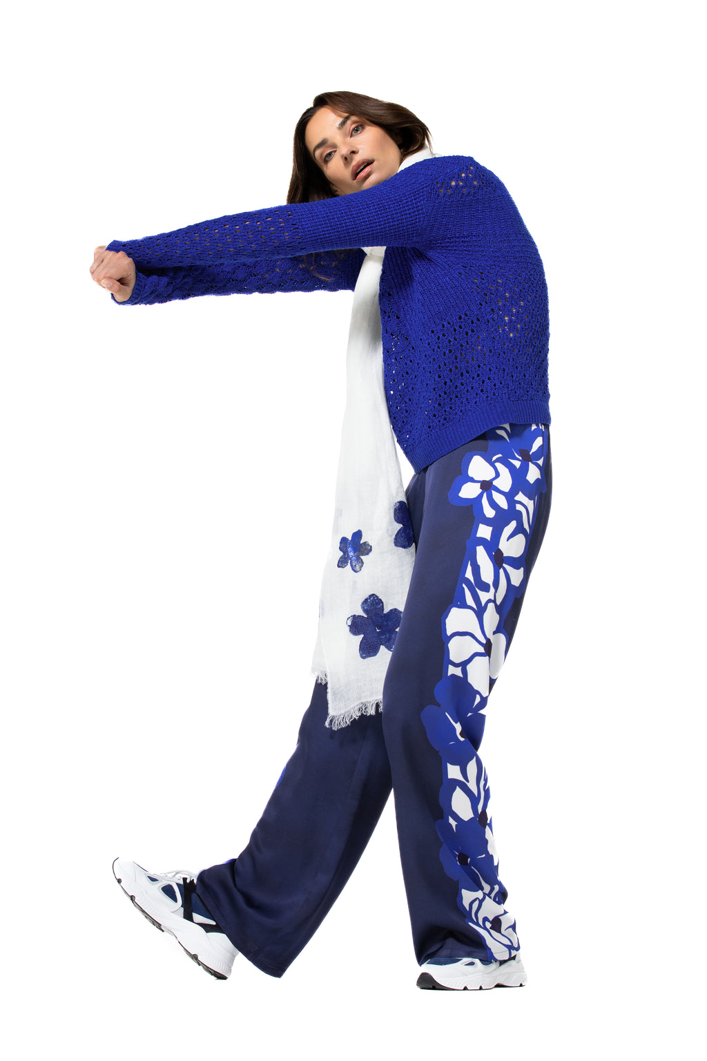 Pulls blauw Caroline Biss