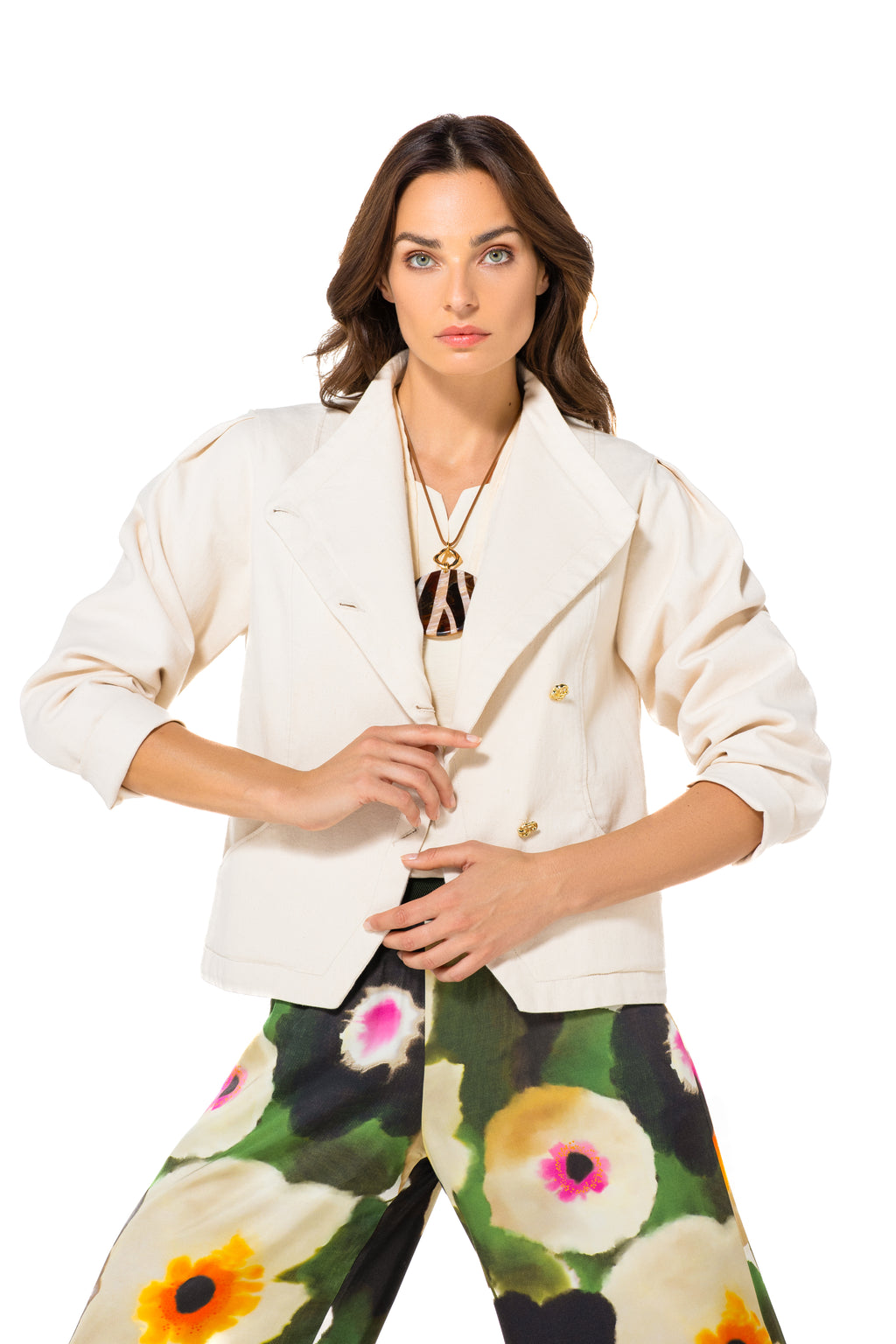 Jassen beige Caroline Biss