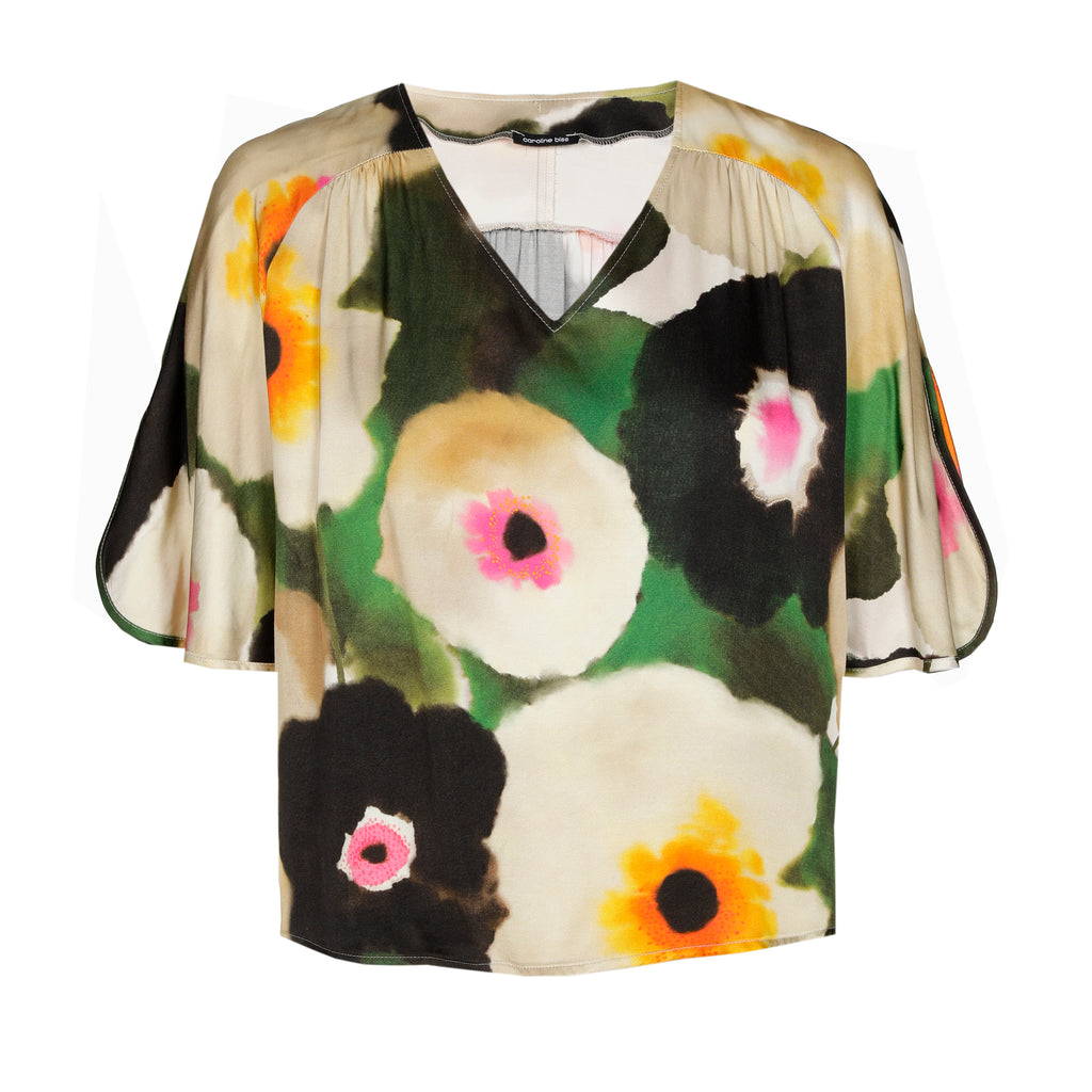 Blouses korte mouw multicolor Caroline Biss