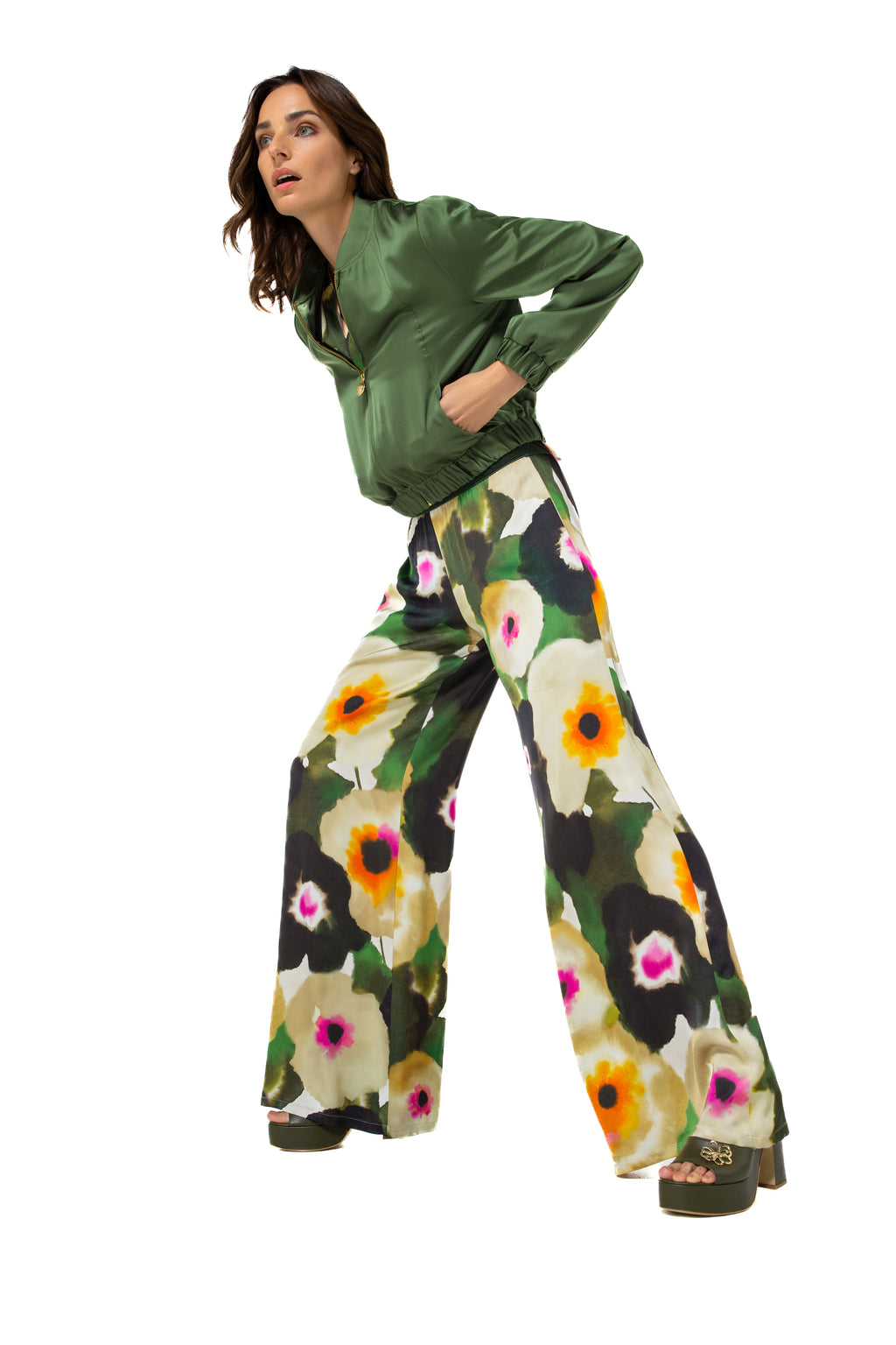 Blouses korte mouw multicolor Caroline Biss