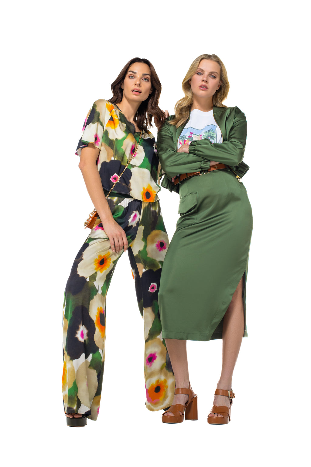 Blouses korte mouw multicolor Caroline Biss