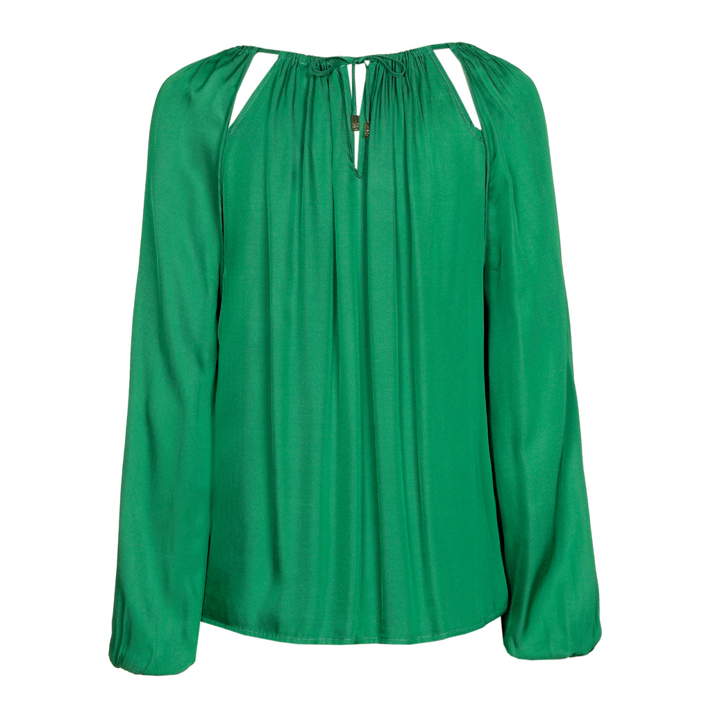 Blouses lange mouw groen Caroline Biss
