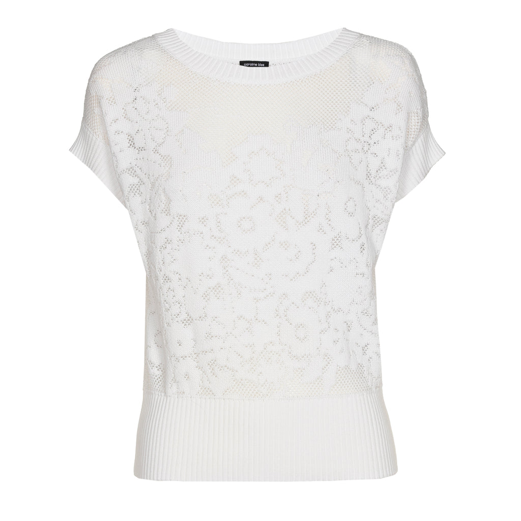 T-shirts korte mouw wit Caroline Biss