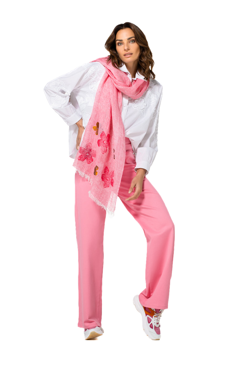 Broeken roze Caroline Biss