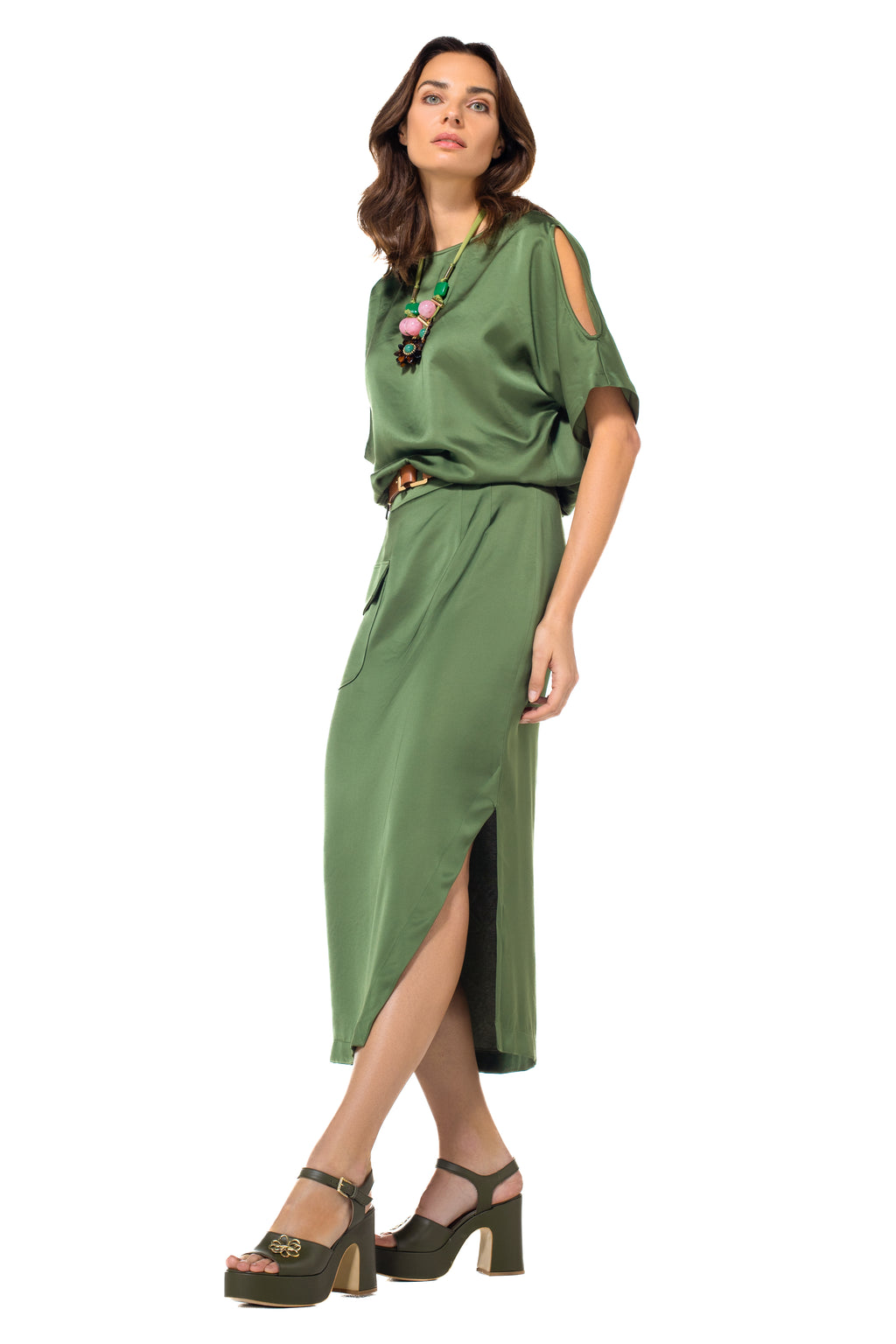 Tops groen Caroline Biss