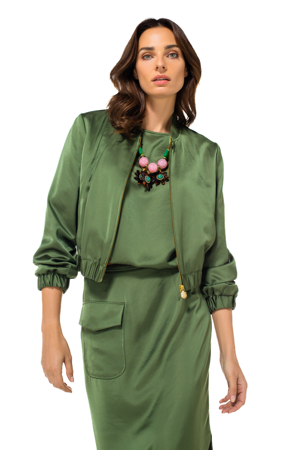 Tops groen Caroline Biss
