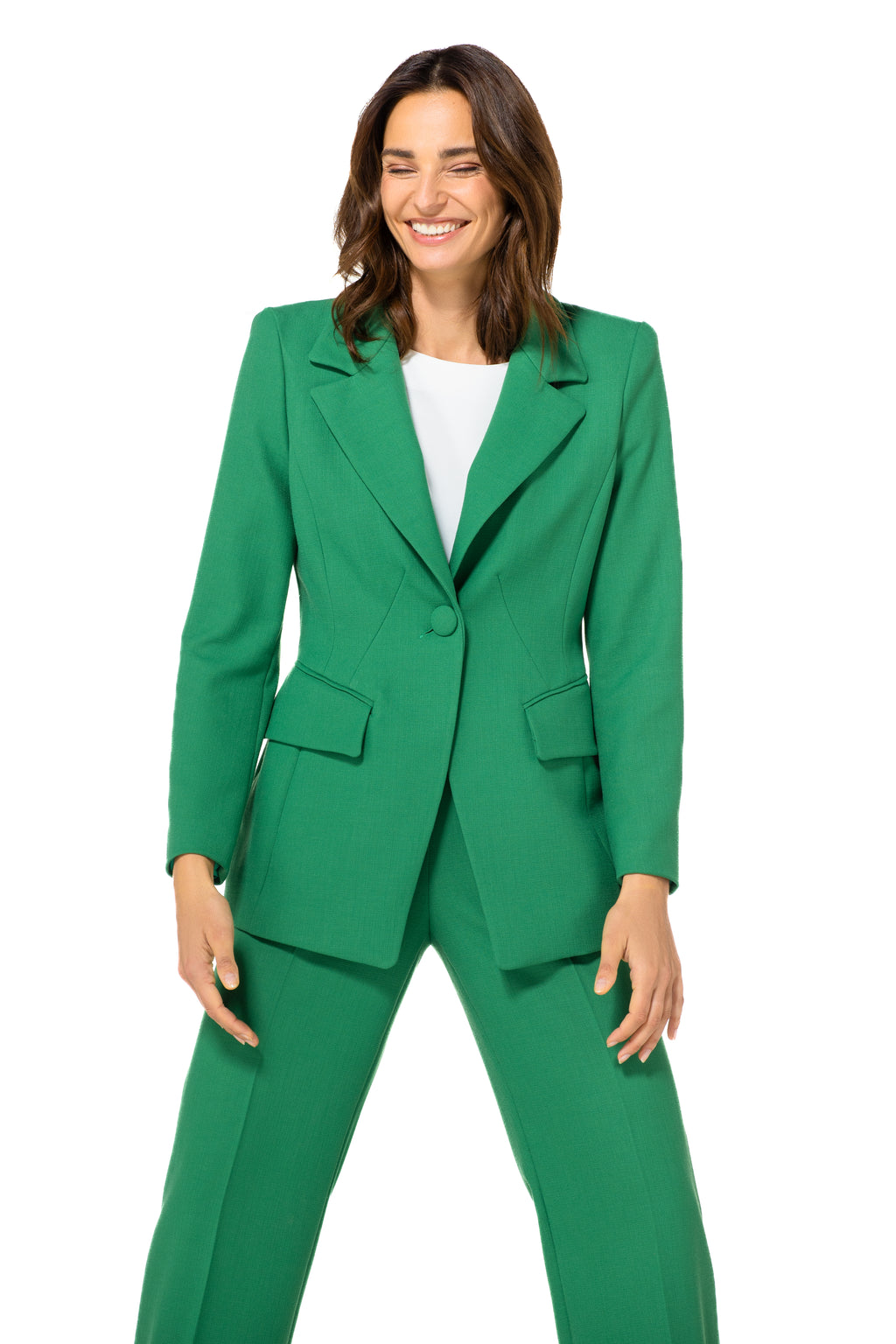 Blazers groen Caroline Biss