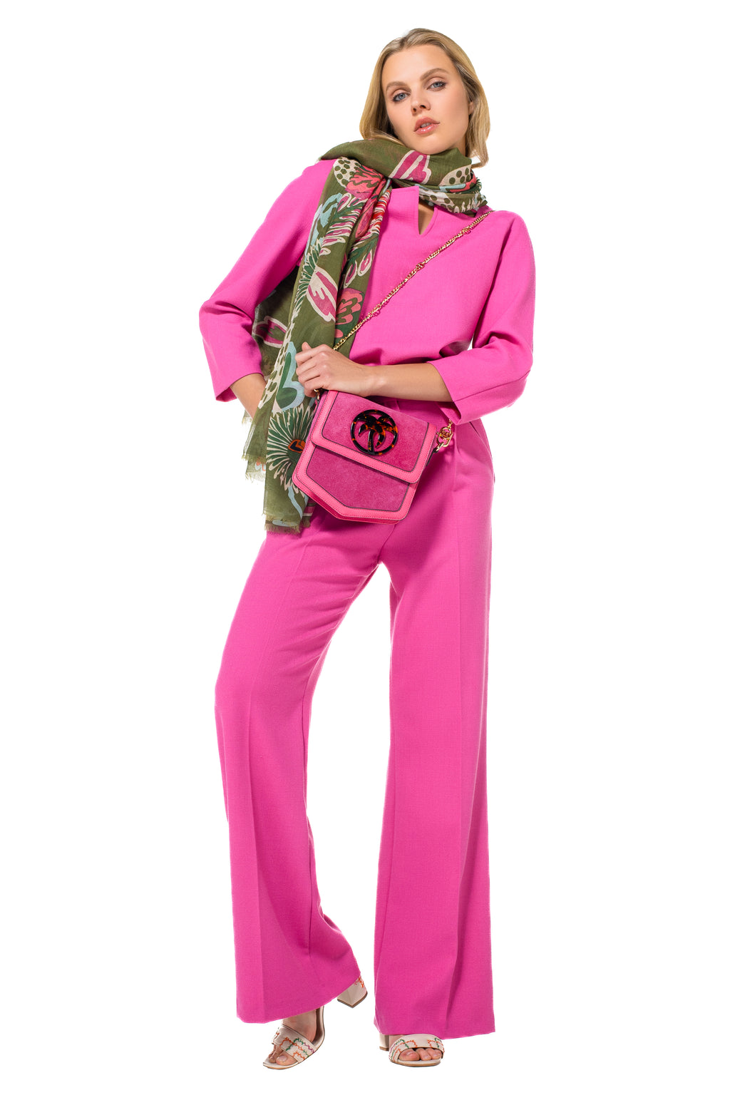 Blouses lange mouw roze Caroline Biss