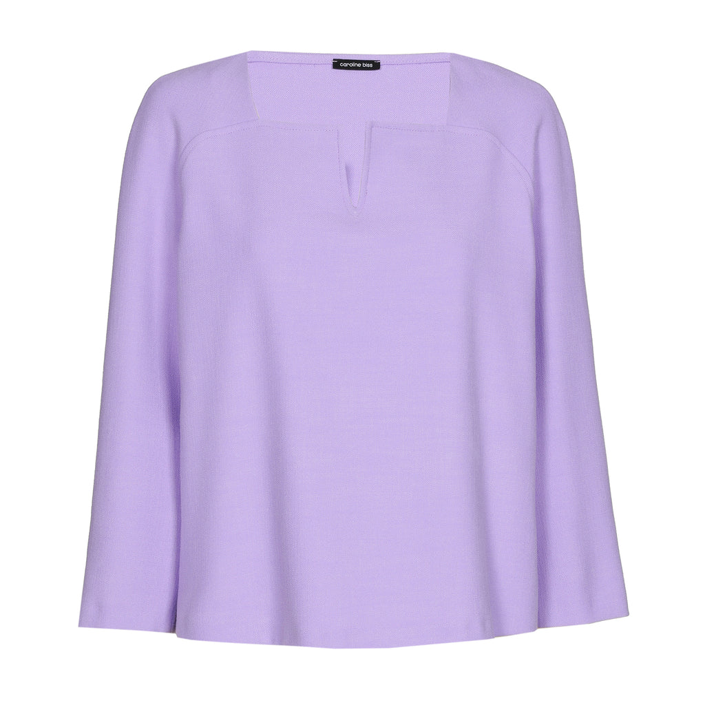 Blouses lange mouw paars Caroline Biss