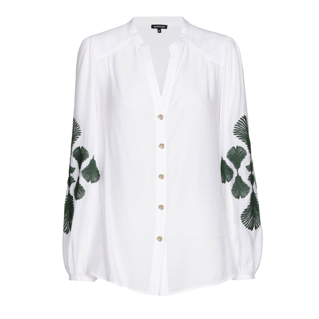 Blouses korte mouw multicolor Caroline Biss
