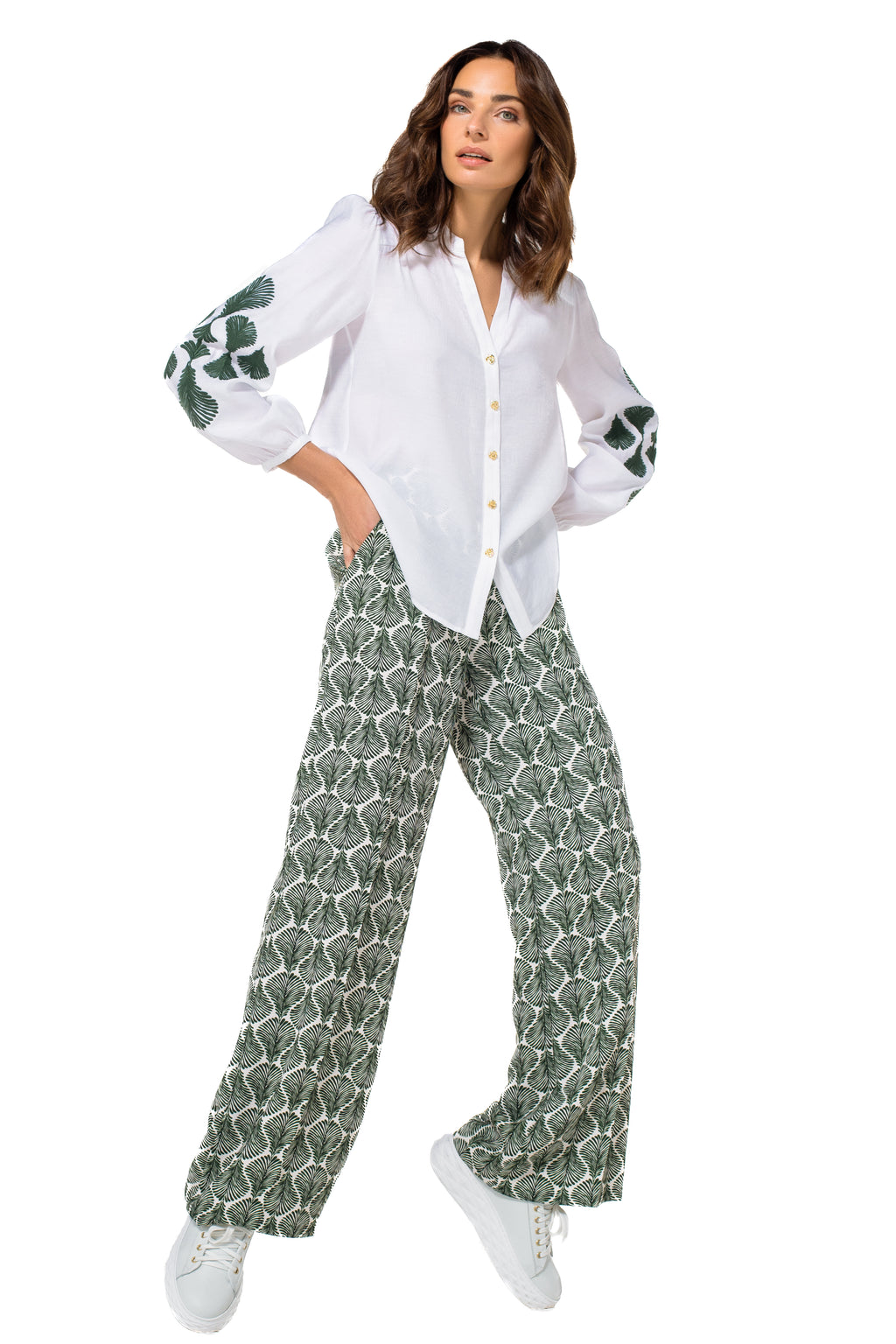 Blouses korte mouw multicolor Caroline Biss