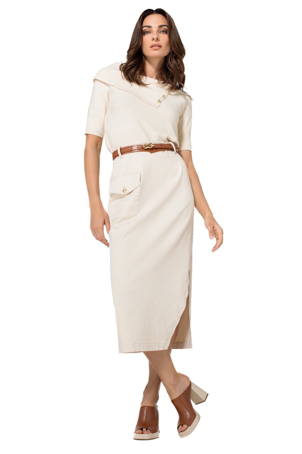 Pulls beige Caroline Biss