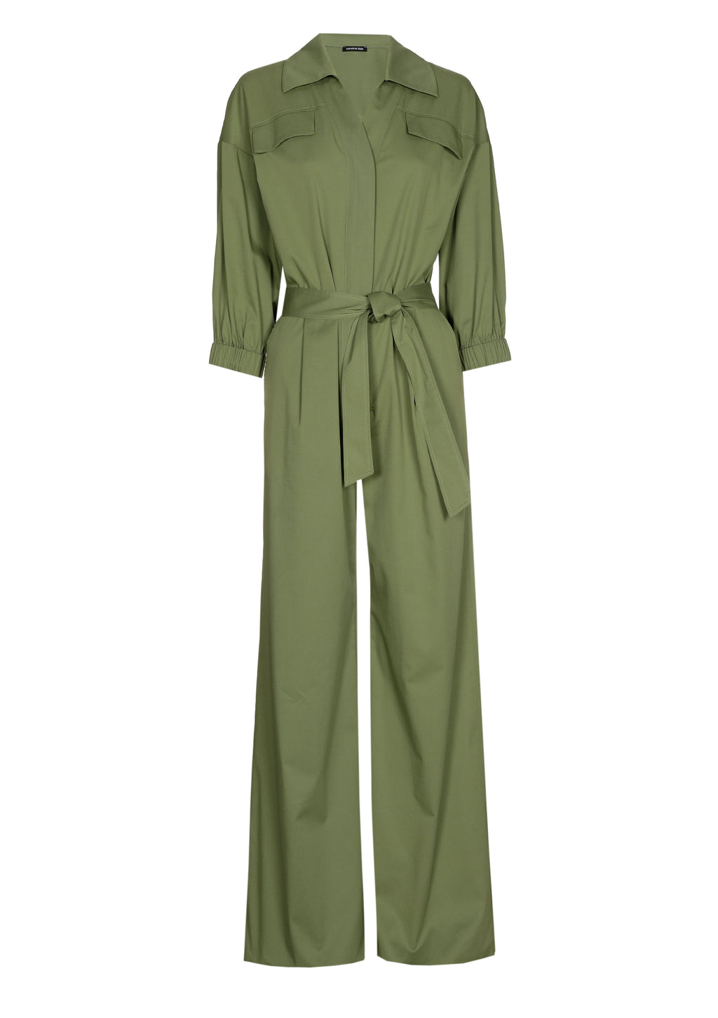 Jumpsuits lange mouw groen Caroline Biss