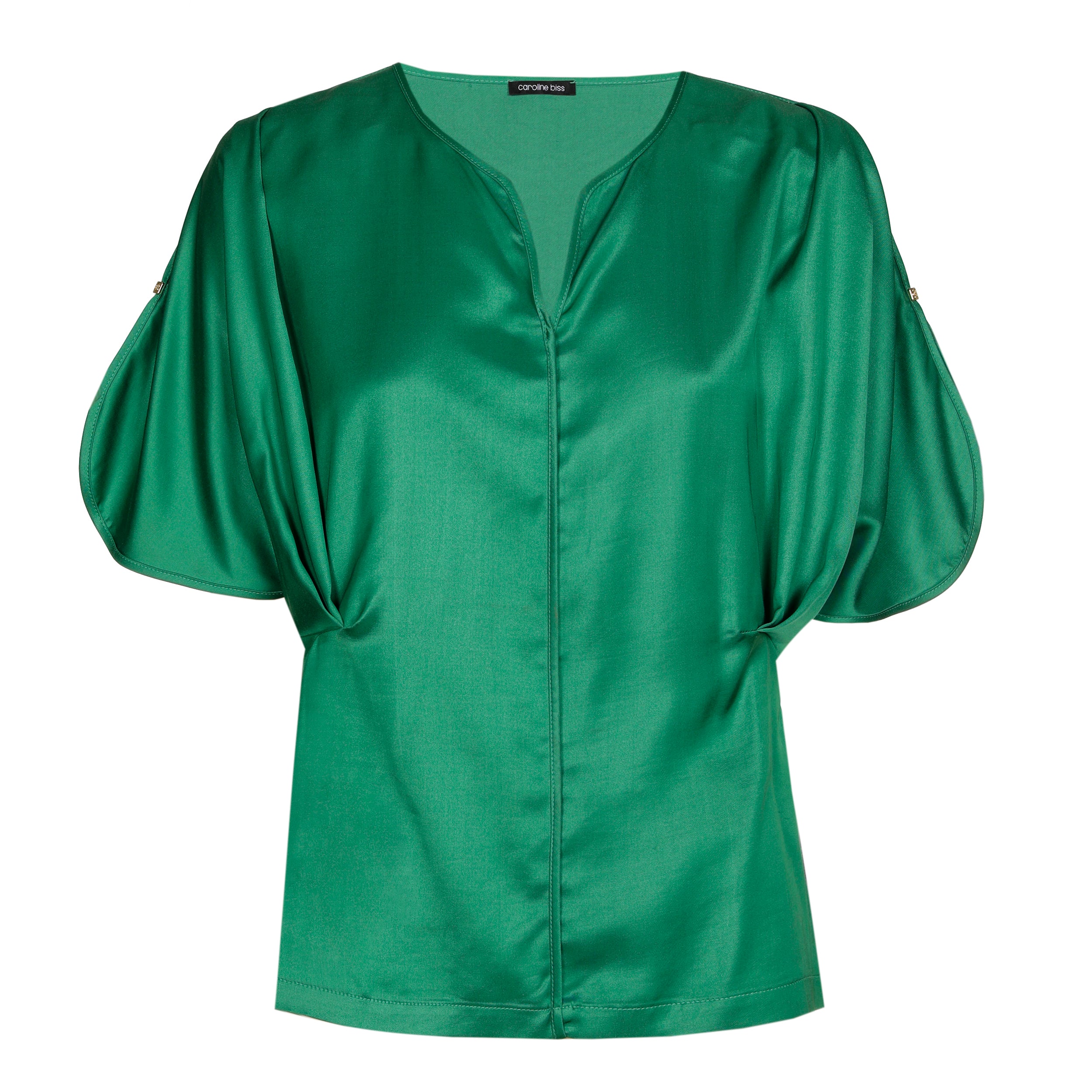 Blouses lange mouw groen Caroline Biss