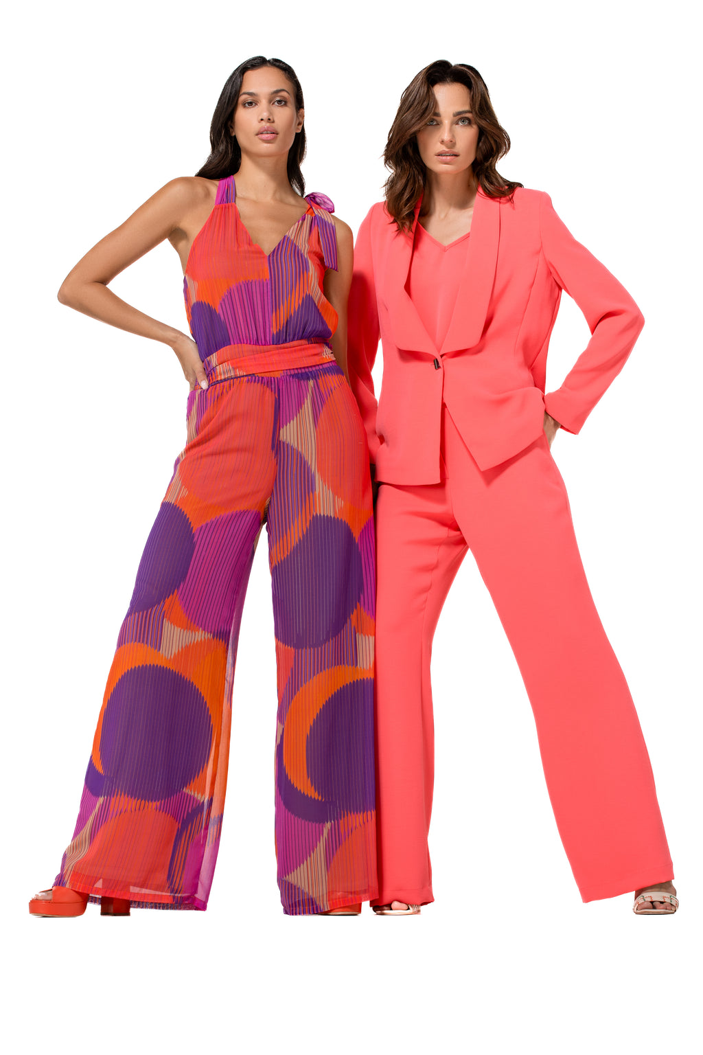 Blazers rood Caroline Biss