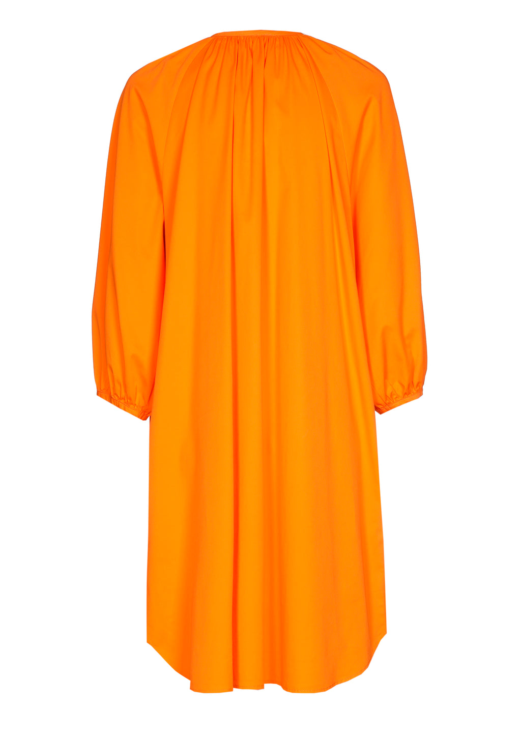Jurken lange mouw oranje Caroline Biss