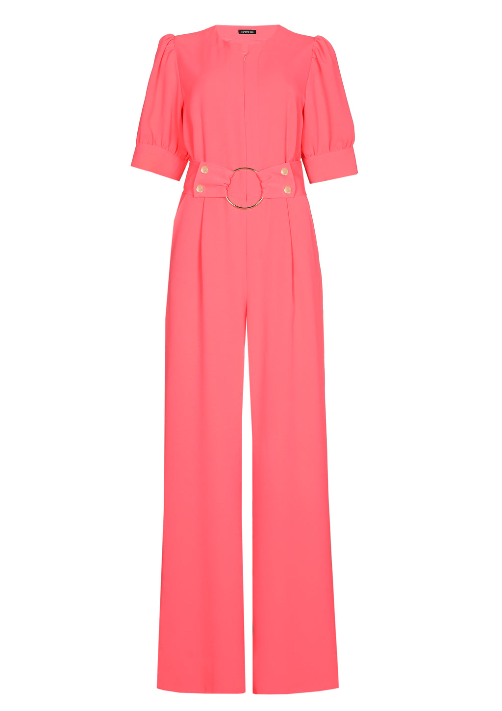 Jumpsuits korte mouw rood Caroline Biss