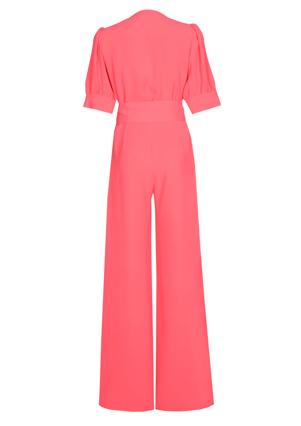 Jumpsuits korte mouw rood Caroline Biss