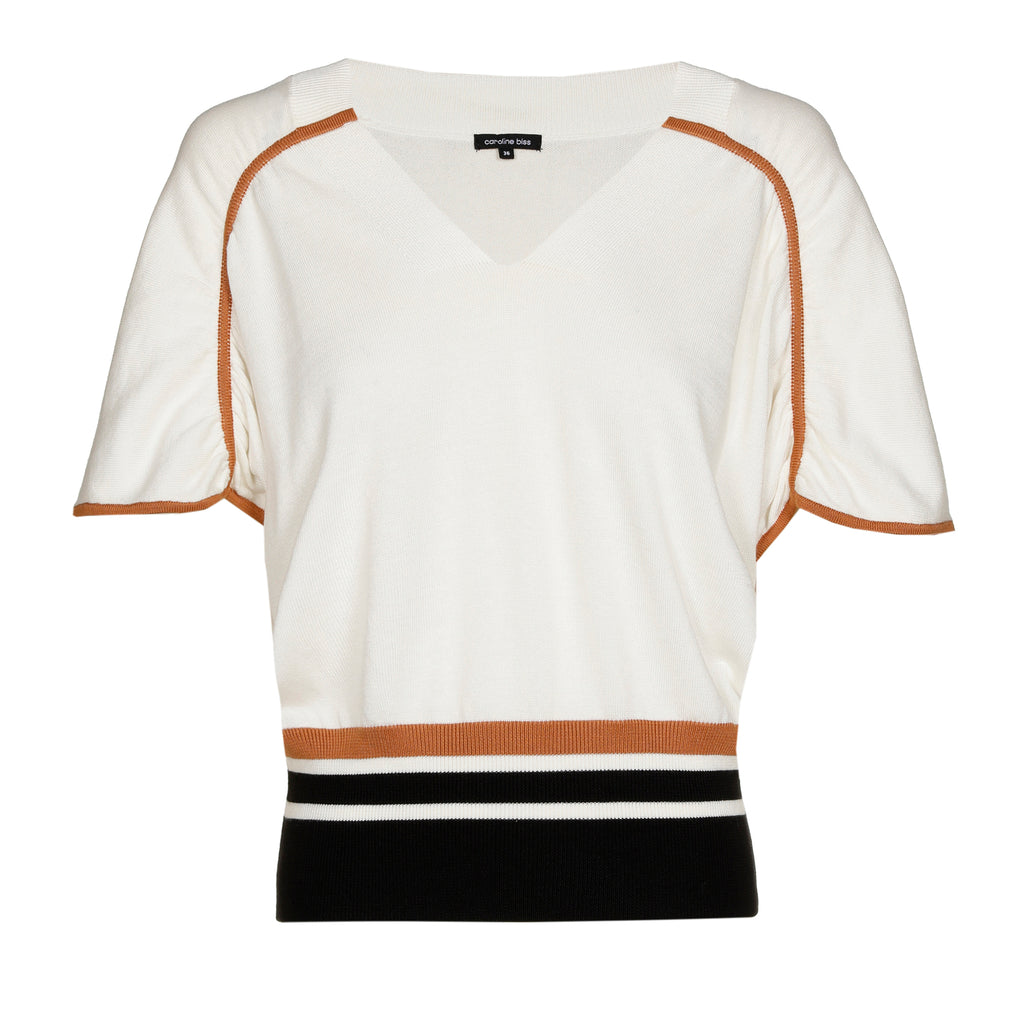 Blouses korte mouw multicolor Caroline Biss