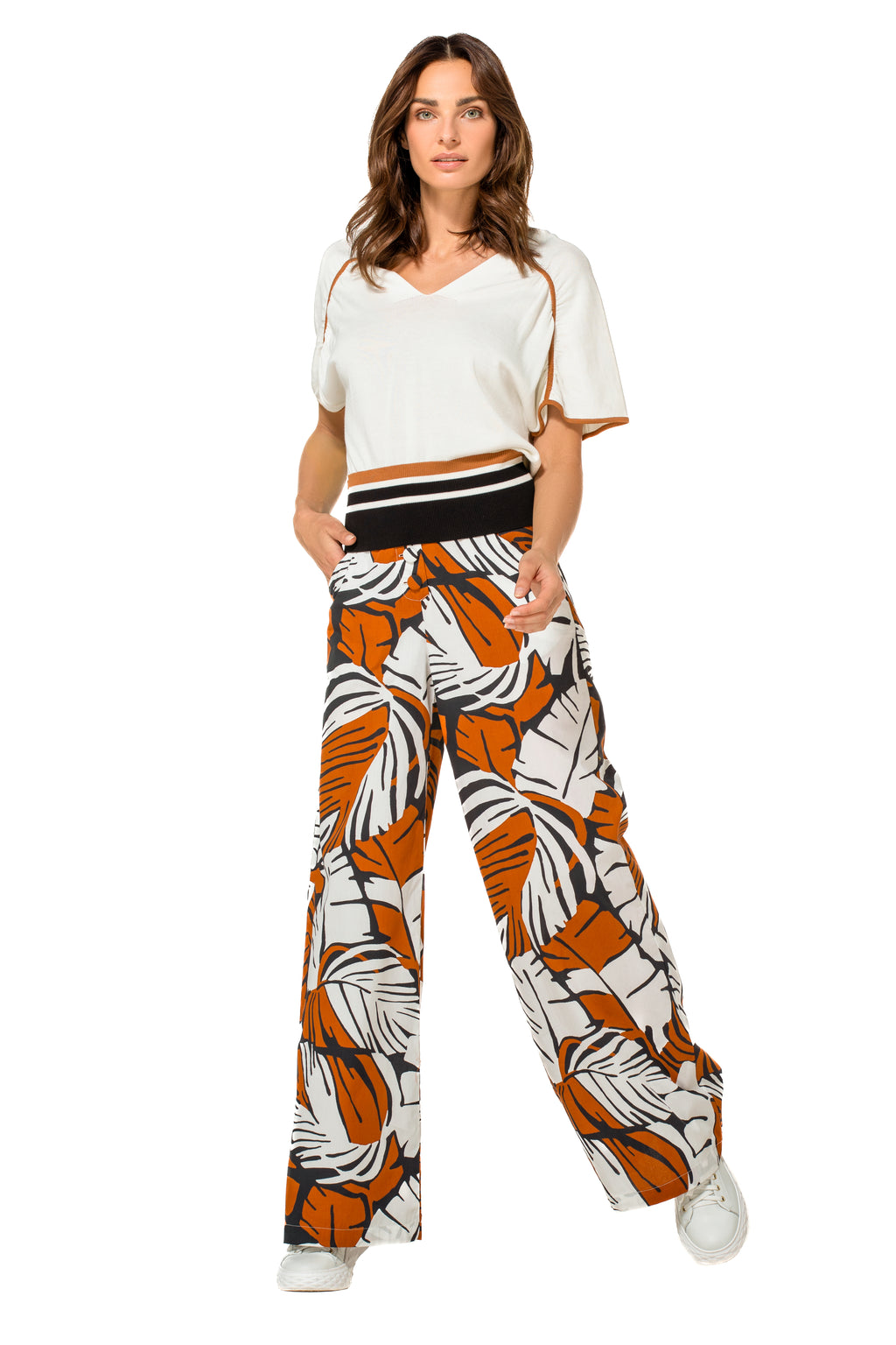 Blouses korte mouw multicolor Caroline Biss