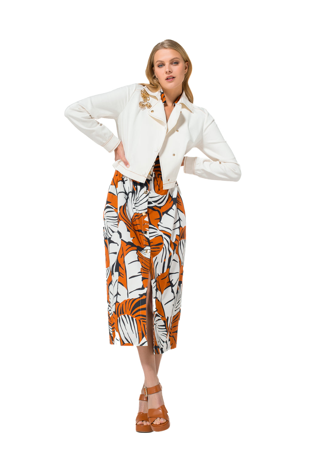 Jassen beige Caroline Biss