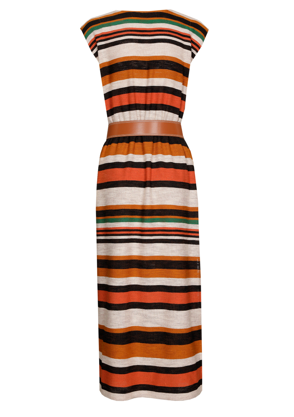 Jurken korte mouw multicolor Caroline Biss