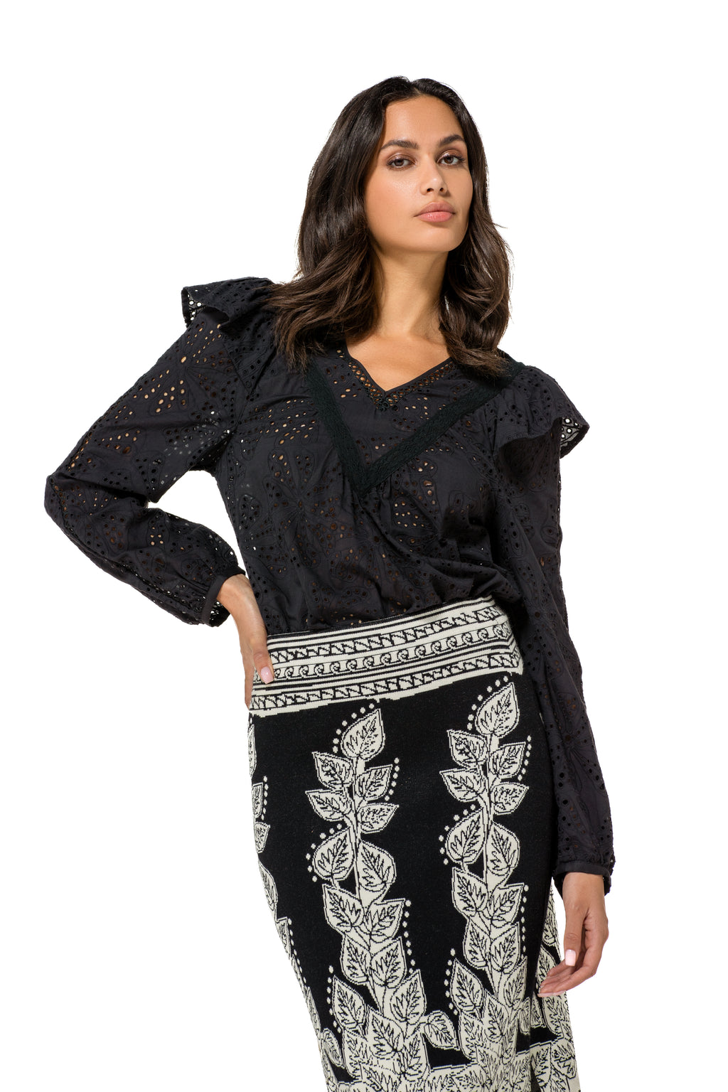 Body zwart Caroline Biss