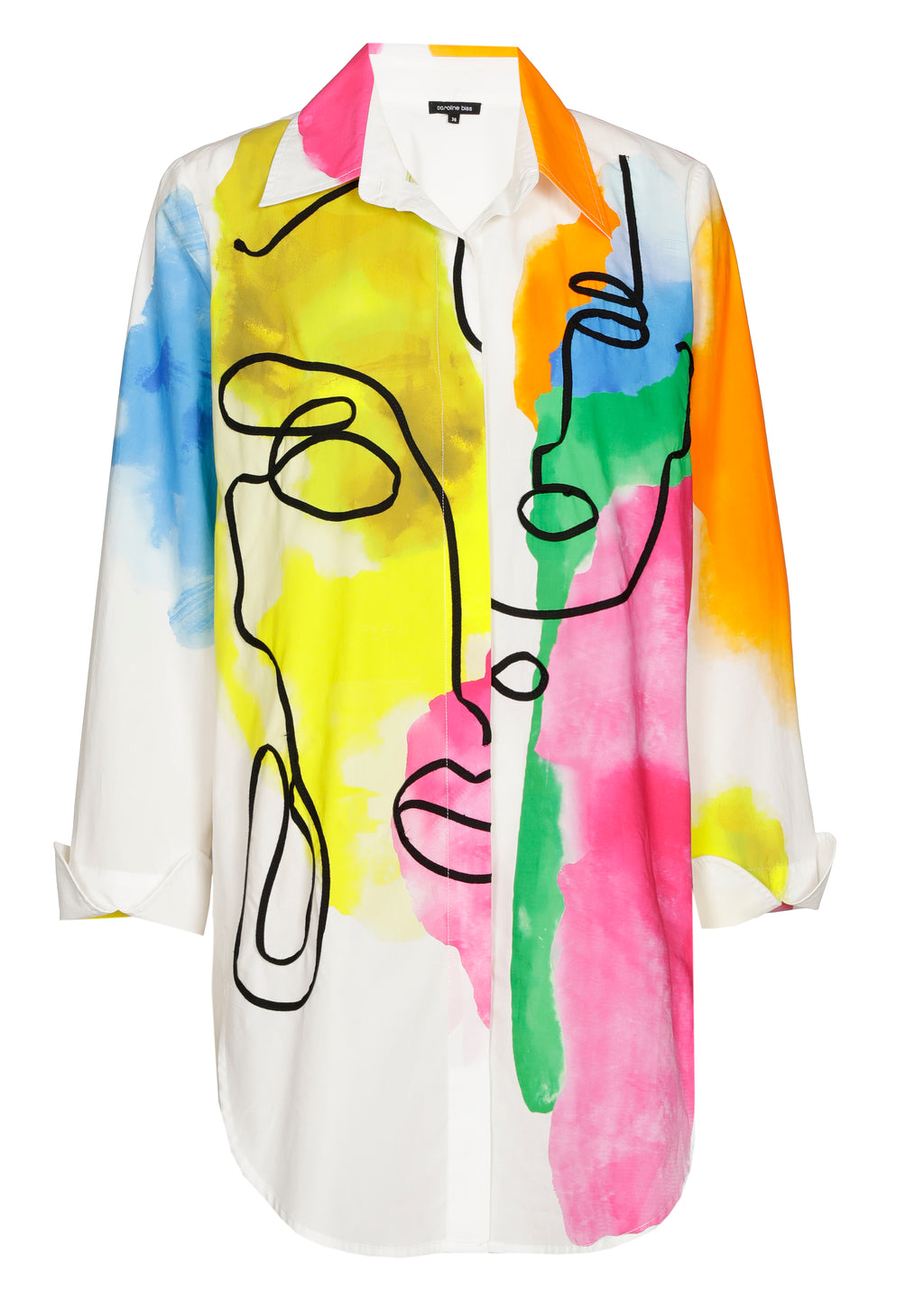 Blouses lange mouw multicolor Caroline Biss
