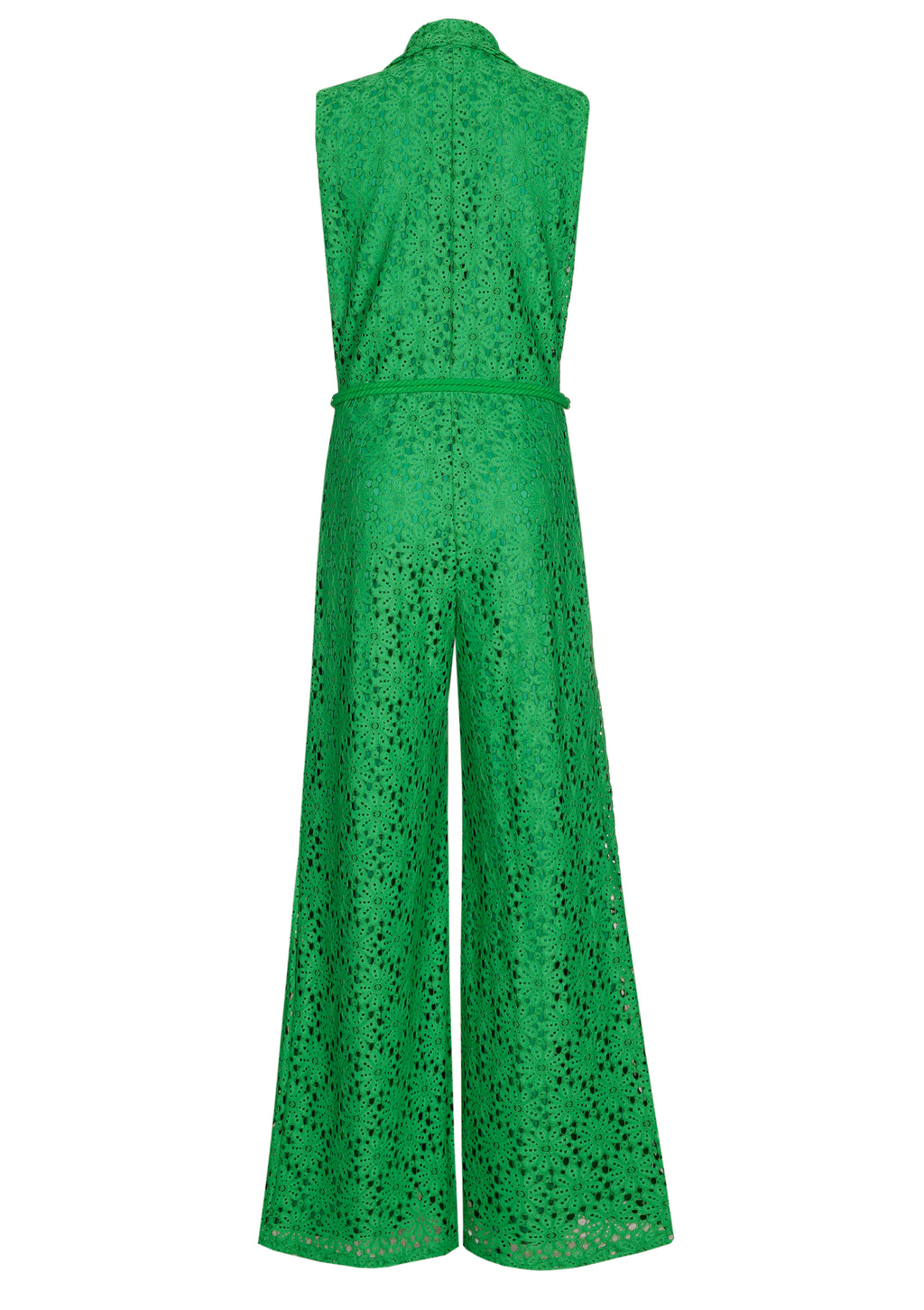 Jumpsuits korte mouw groen Caroline Biss