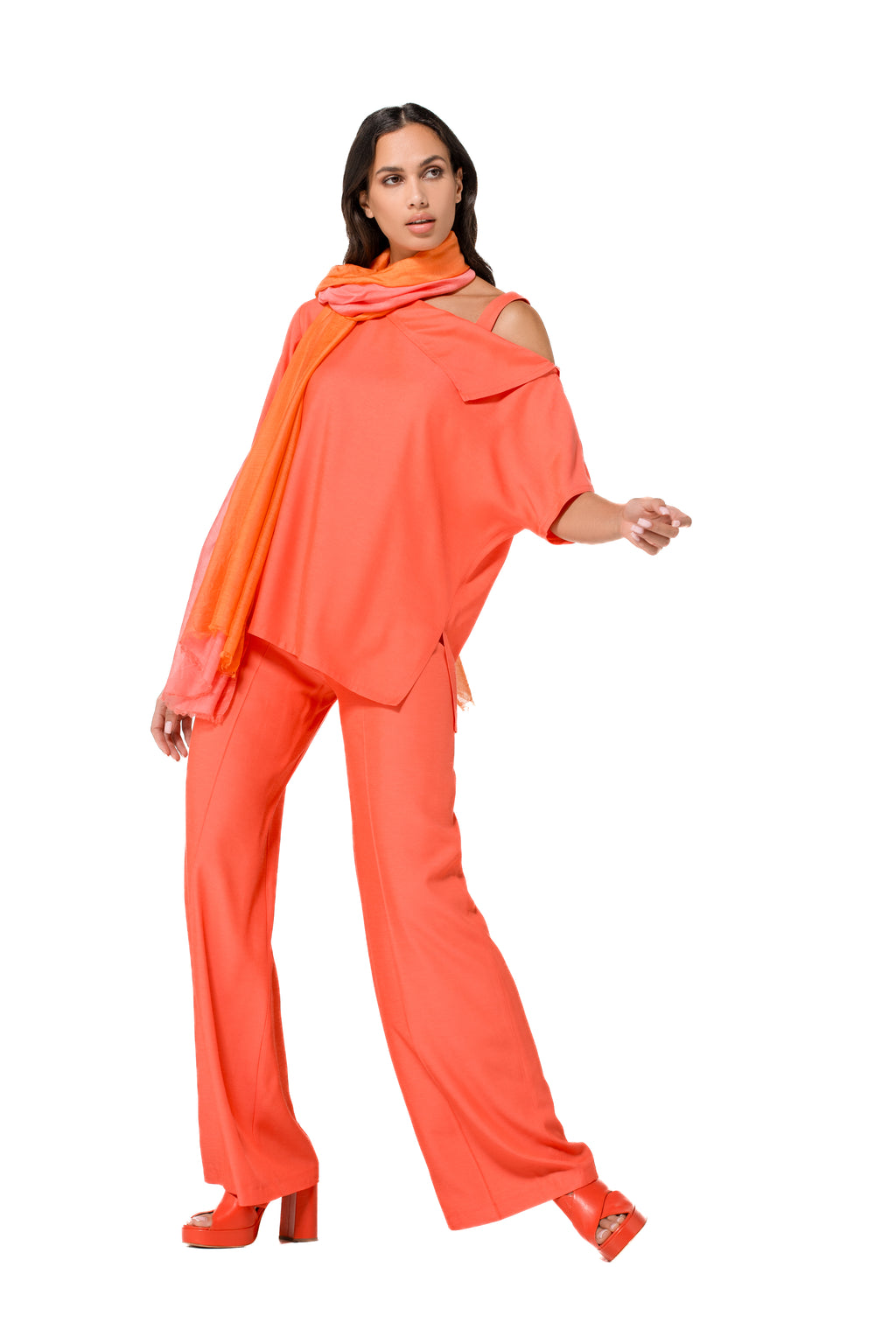 Sjaals multicolor Caroline Biss