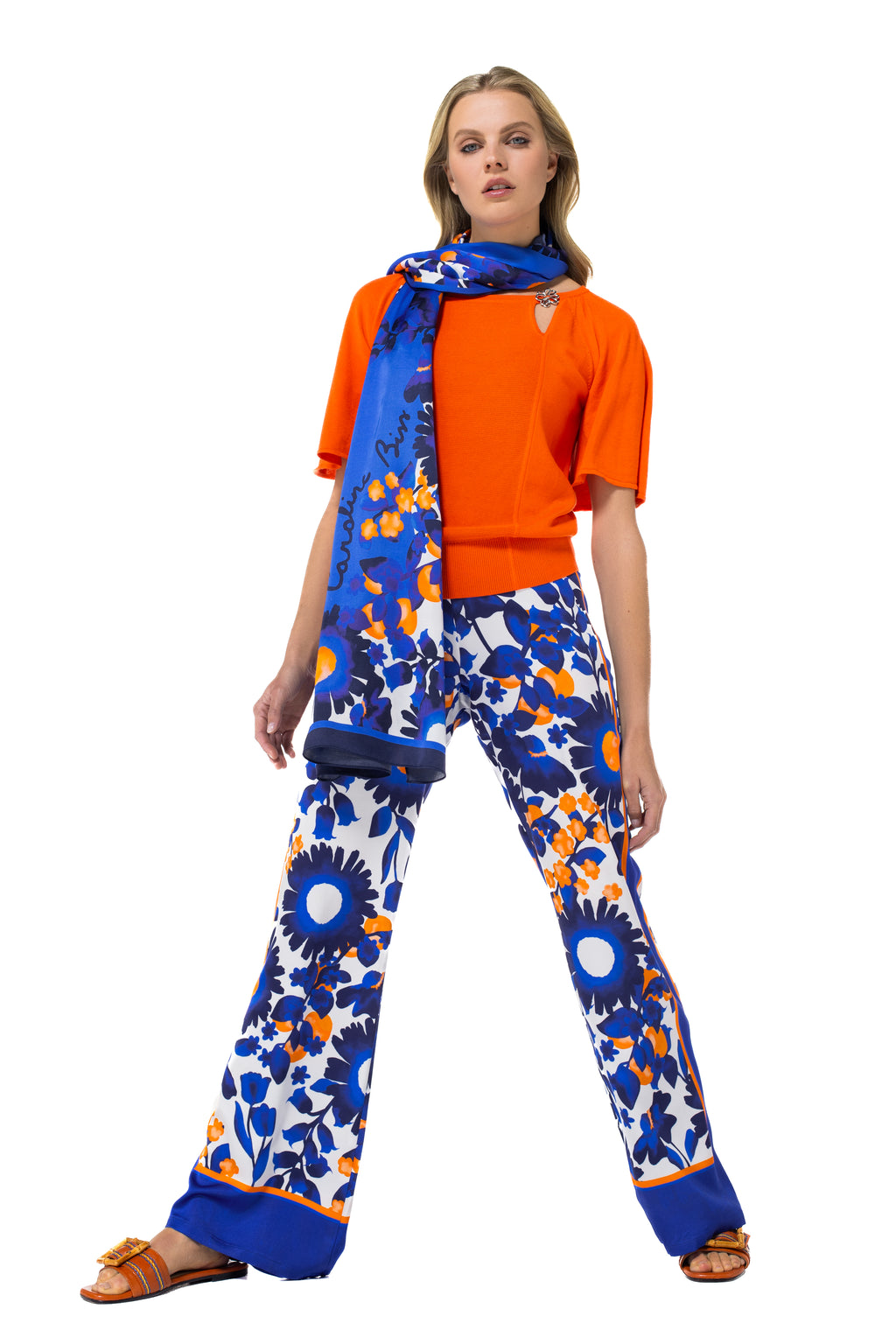 Sjaals multicolor Caroline Biss