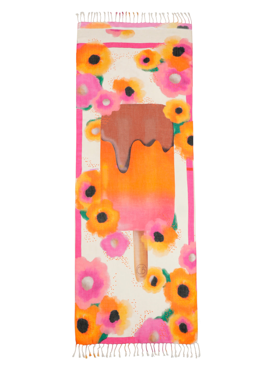 Sjaals multicolor Caroline Biss