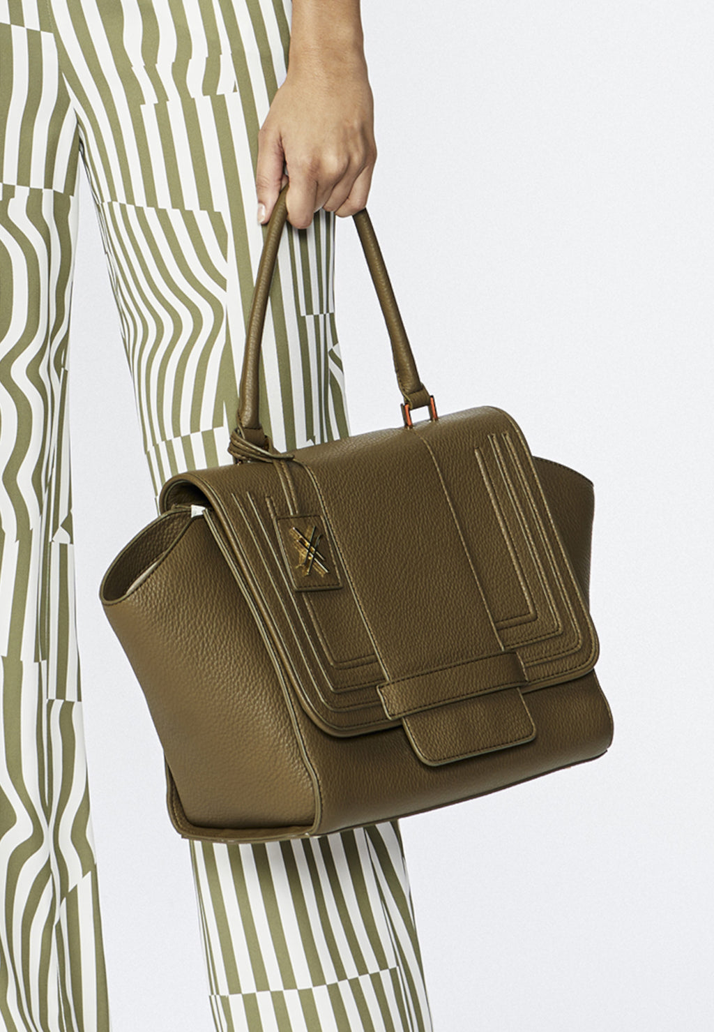 Handtassen groen Xandres