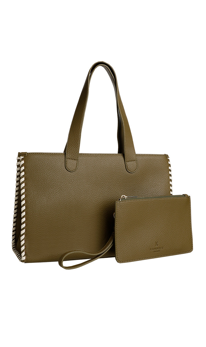 Handtassen groen Xandres