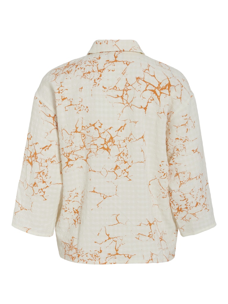 Blouses lange mouw oranje VILA