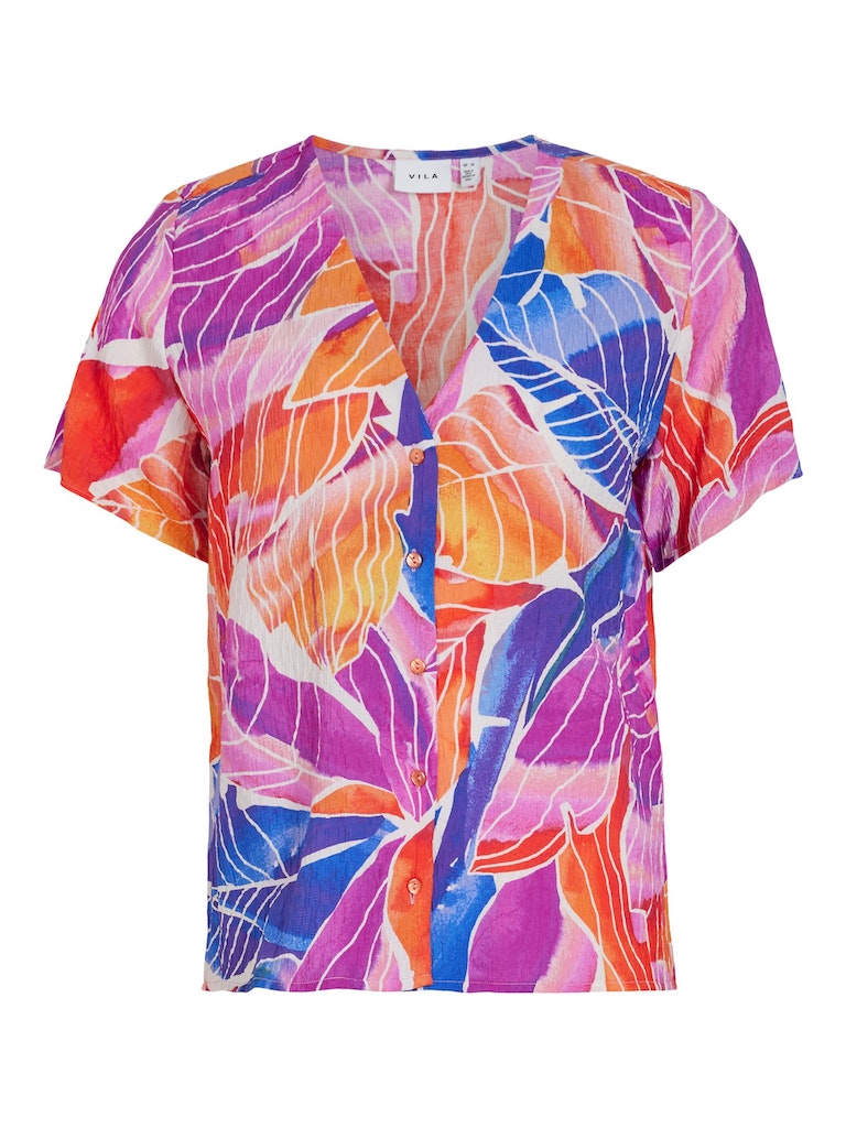Blouses korte mouw multicolor VILA