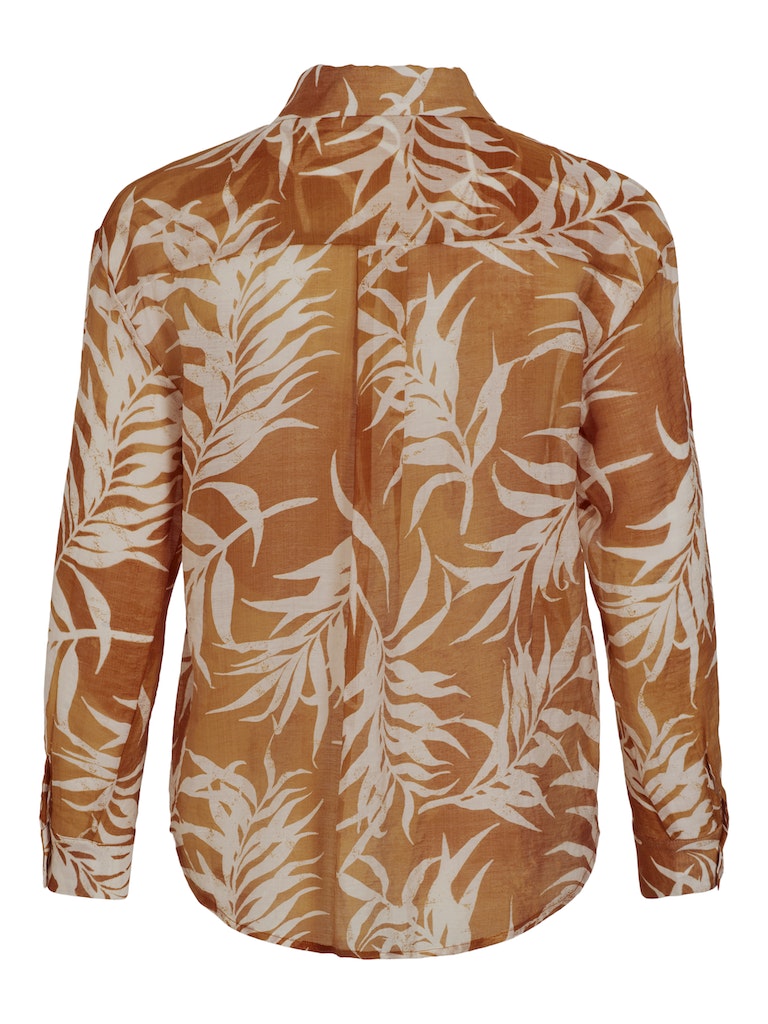Blouses lange mouw oranje VILA