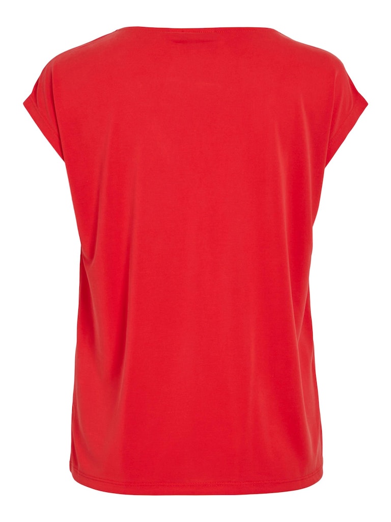 T-shirts korte mouw rood VILA