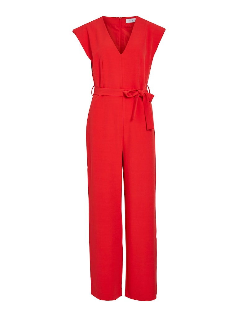 Jumpsuits korte mouw rood VILA