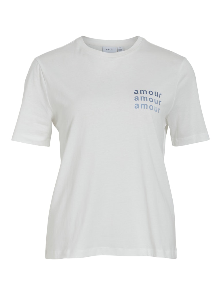 T-shirts korte mouw wit VILA