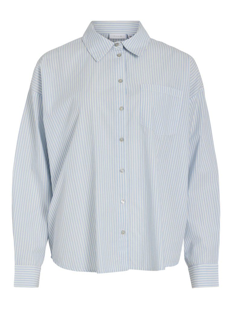 Blouses lange mouw blauw VILA