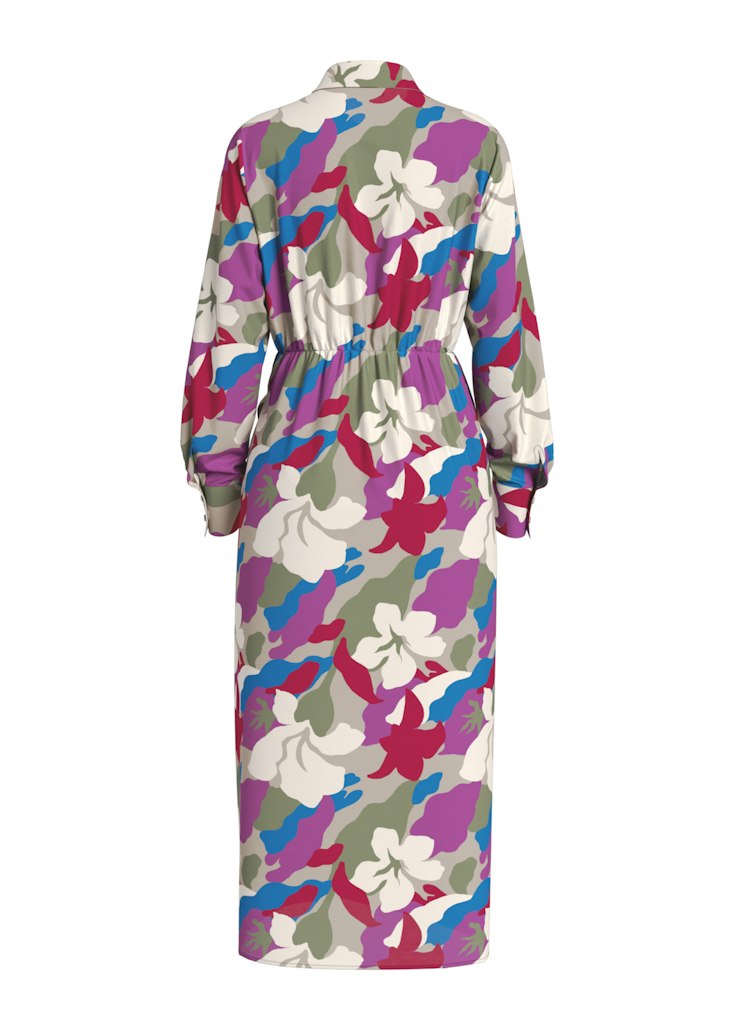 Jurken lange mouw multicolor VILA