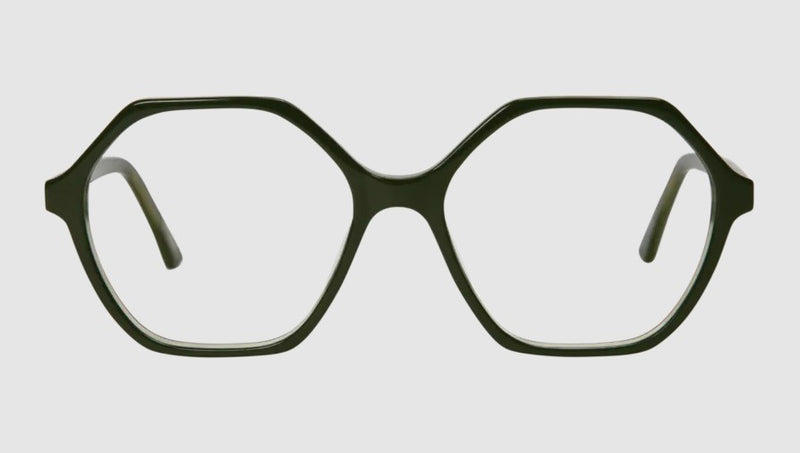 Leesbrillen groen Frank and Lucie