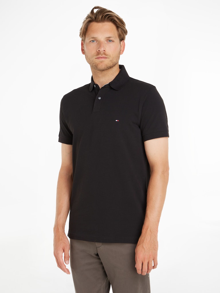 Polo's korte mouw zwart Tommy Hilfiger
