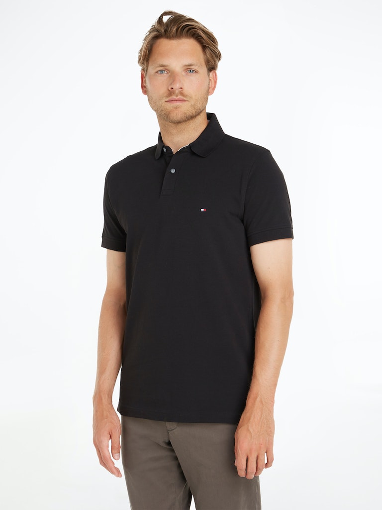 Polo's korte mouw zwart Tommy Hilfiger