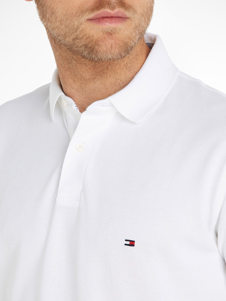 Polo's korte mouw wit Tommy Hilfiger