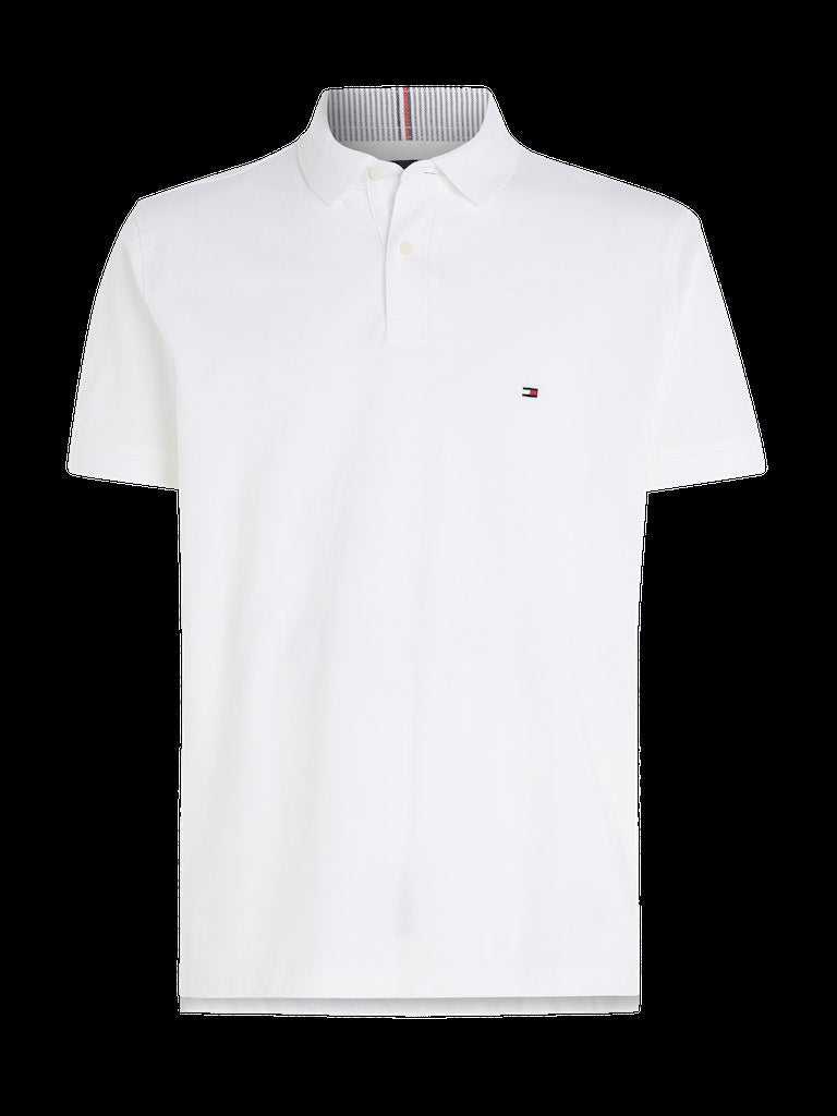 Polo's korte mouw wit Tommy Hilfiger